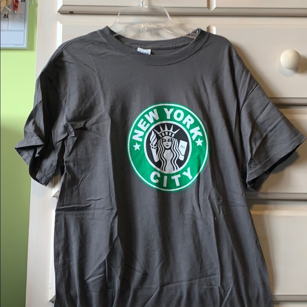 New York City Starbucks knock off t shirt